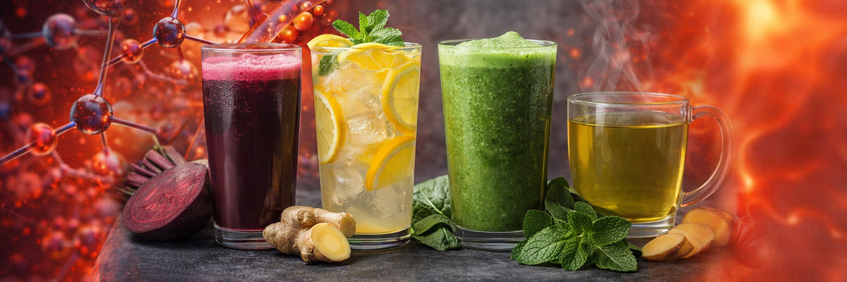 4 bebidas para aumentar el óxido nítrico