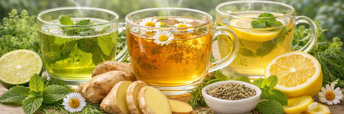Aromáticas para desinflamar el estómago y aliviar la hinchazón