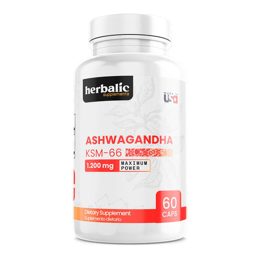 Ashwagandha KSM 66 capsulas