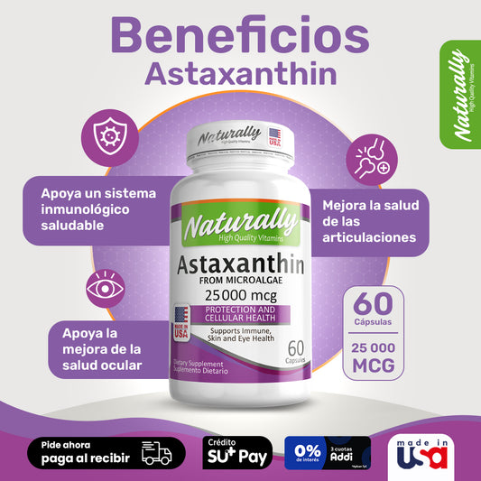 Astaxanthin Naturally