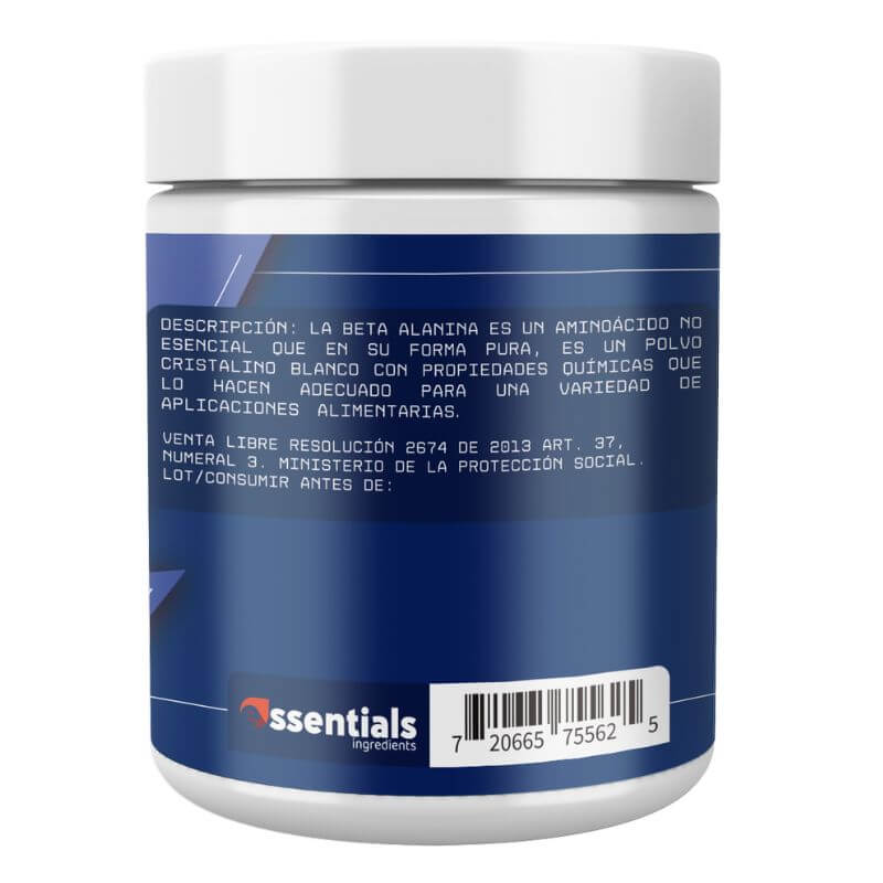 Beta Alanina 250gr, en polvo — imagen 3