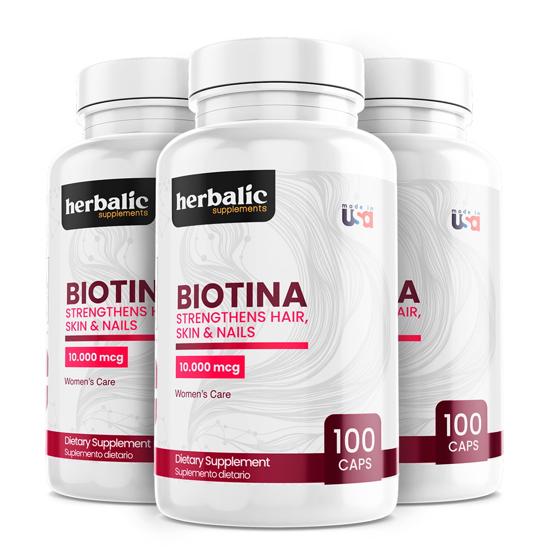 Promo paga 2 lleva 3 Biotina 10000 mcg — imagen 5