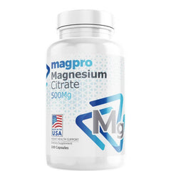 Citrato de magnesio 500mg, 100 Cápsulas
