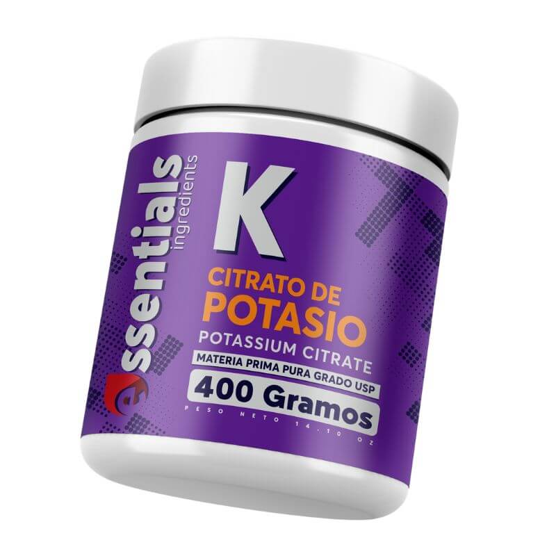 Citrato de Potasio 400g, en polvo