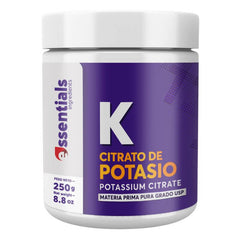 Citrato de potasio 250gr, en polvo