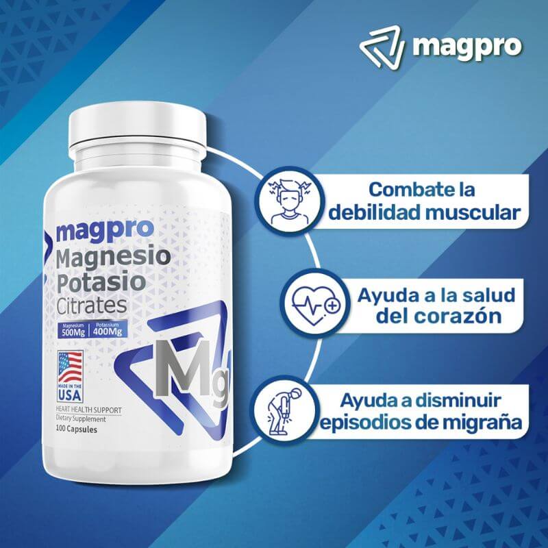Citrato de magnesio y potasio Colombia