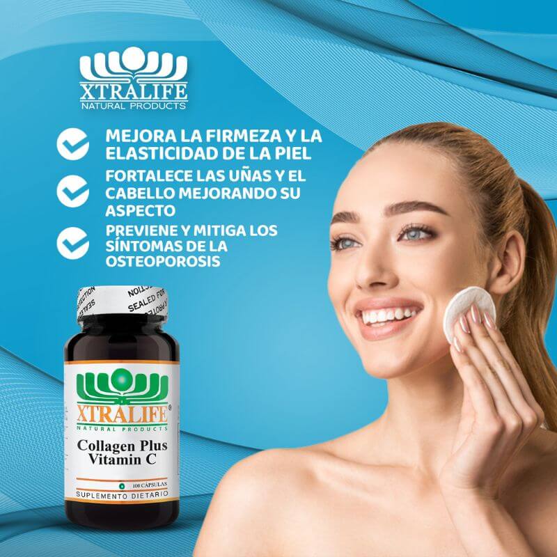 Colágeno Hidrolizado 1500 mg, 100 Cápsulas