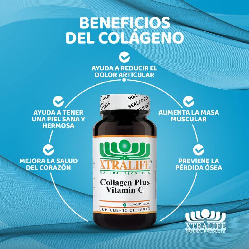 Colágeno Hidrolizado 1500 mg, 100 Cápsulas — imagen 2