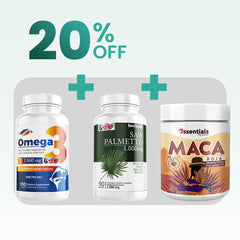Omega 3 + Saw Palmetto + Maca Roja