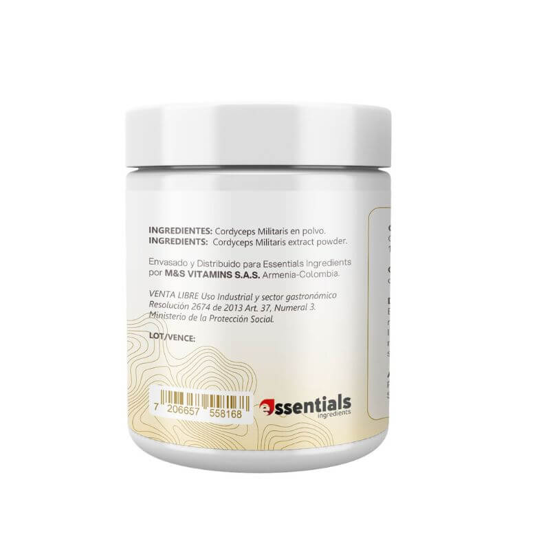 Cordyceps militaris en polvo, 150g — imagen 2