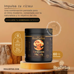 Cordyceps Militaris + Quinua 150gr, en polvo
