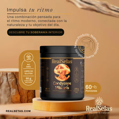 Cordyceps Militaris + Quinua 150gr, en polvo