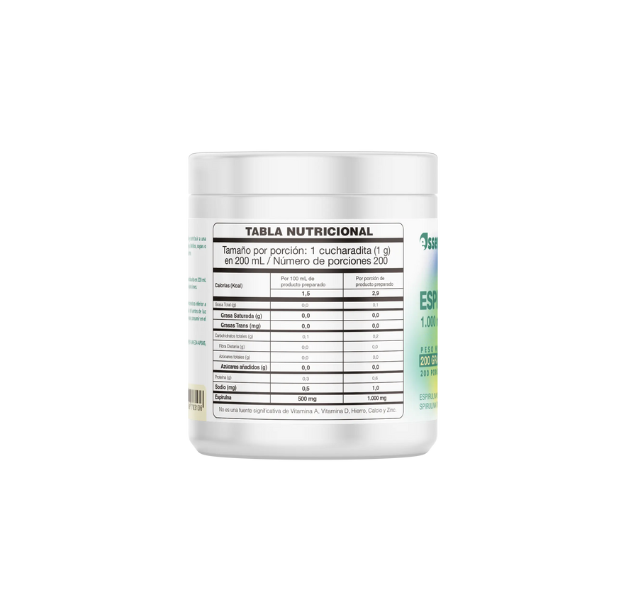 Spirulina 1000 mg, en polvo — imagen 6