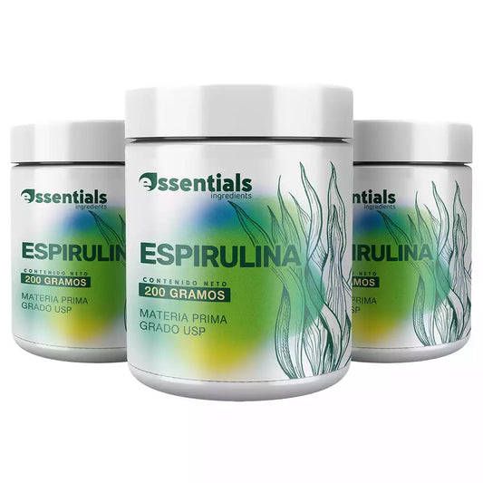 Espirulina 200 gr X3