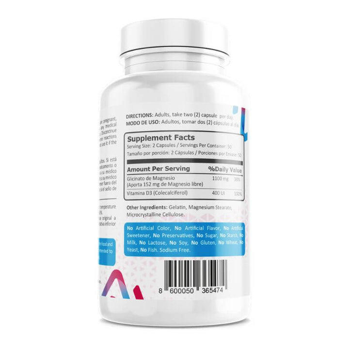 Glicinato Magnesio 550mg