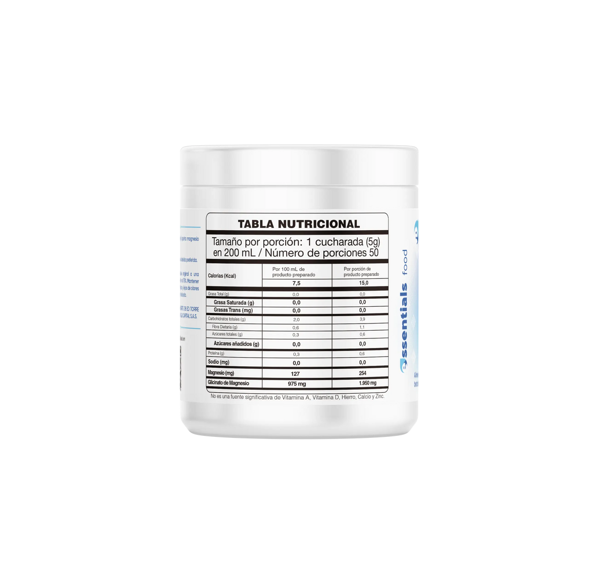 Glicinato de Magnesio 250g, en polvo — imagen 4