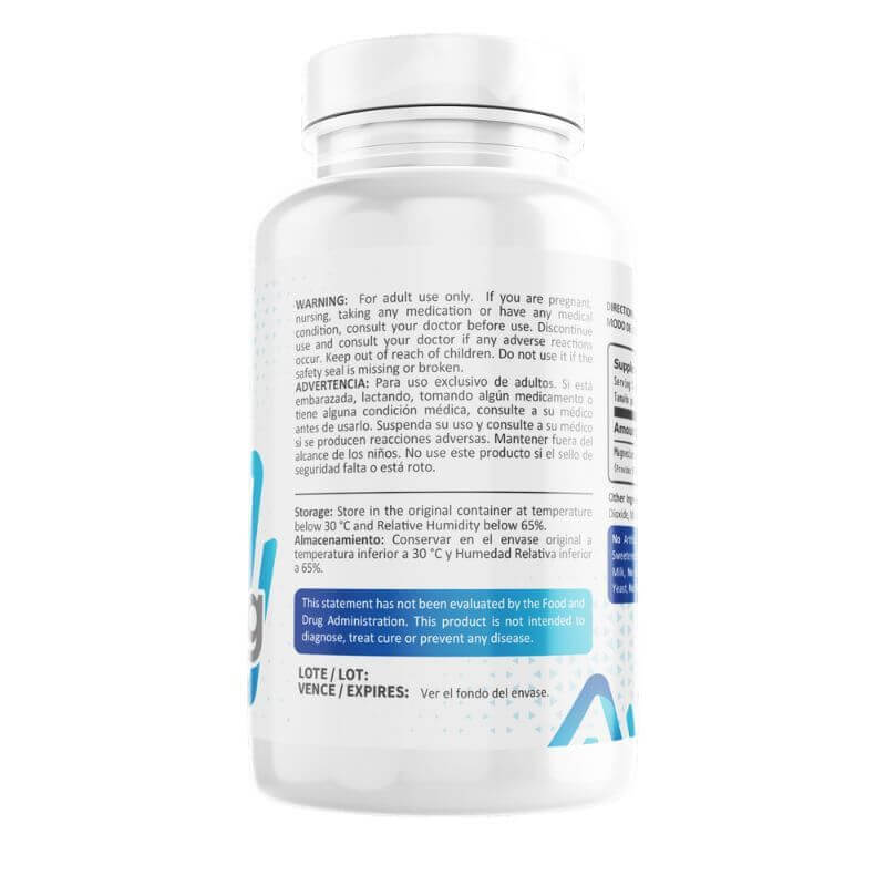 Citrato de Magnesio 500mg, 100 Cápsulas — imagen 2