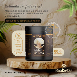 Melena de Leon + Quinua, 150gr, en polvo