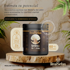 Melena de Leon + Quinua, 150gr, en polvo