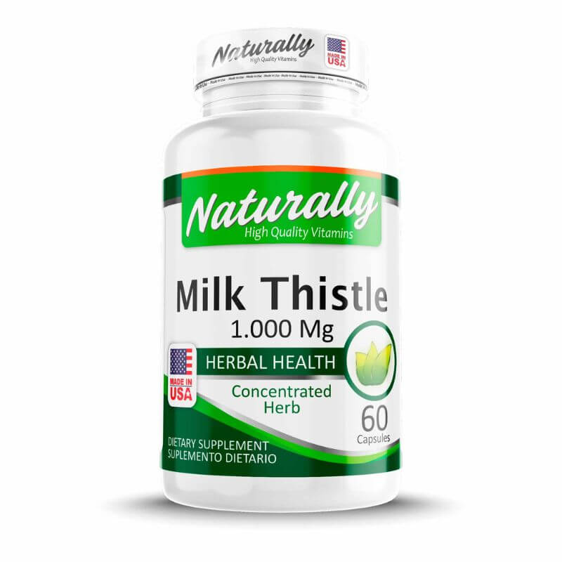 Milk thistle 1000Mg 60 cápsulas