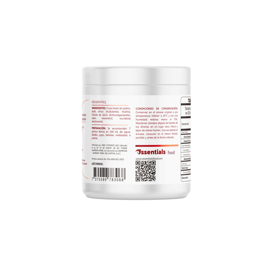 Resveratrol 210 gr, en polvo — imagen 5