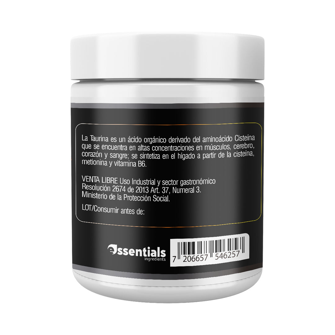 Taurina 250gr en polvo 100% pura — imagen 3