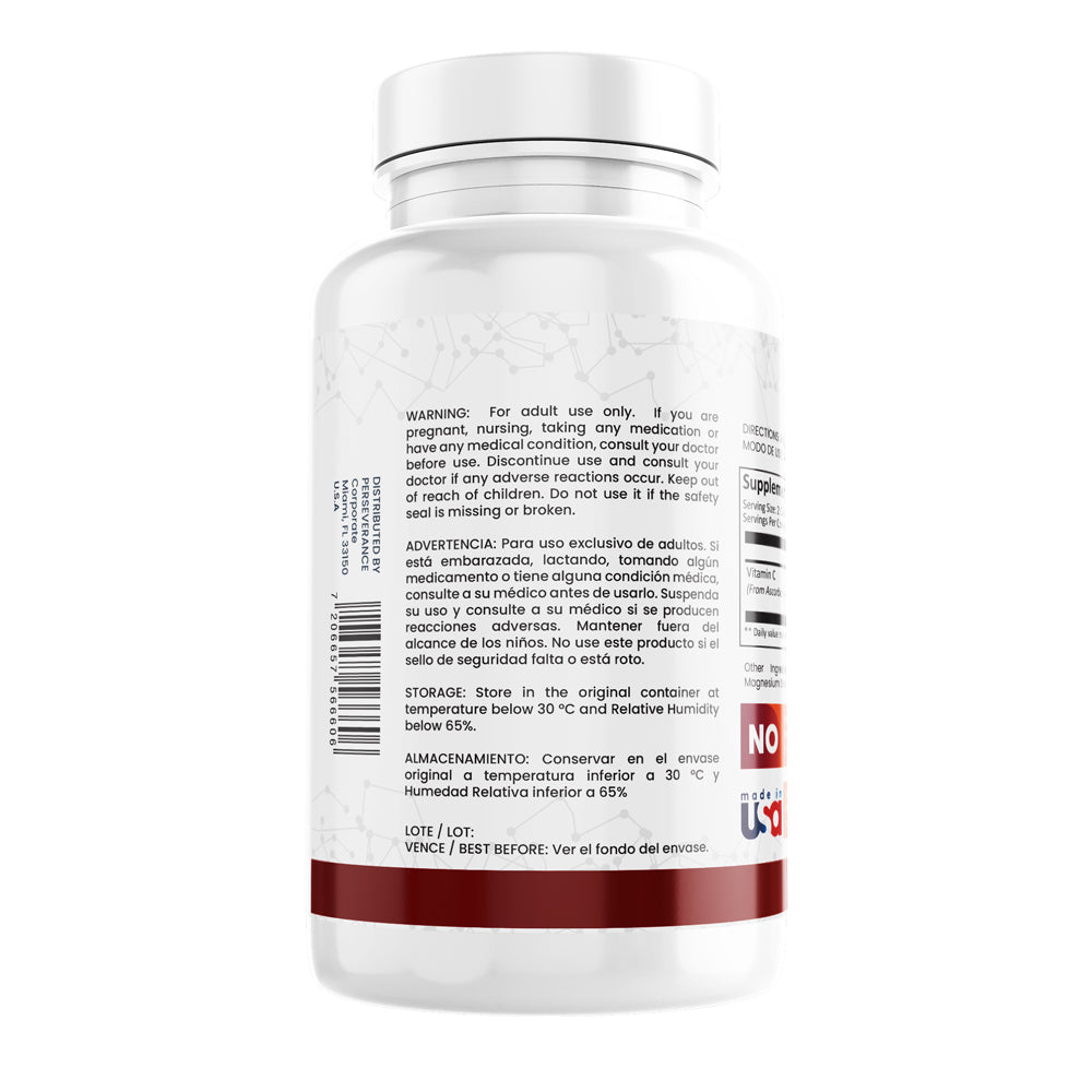 Vitamina C Liposomal 1.200mg, 100 cápsulas