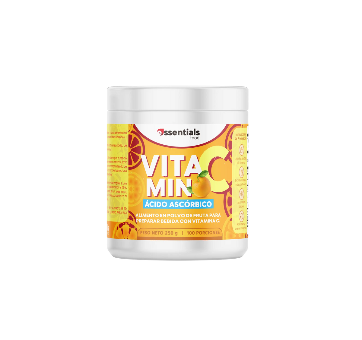 Vitamina C 250 gr, en polvo — imagen 3