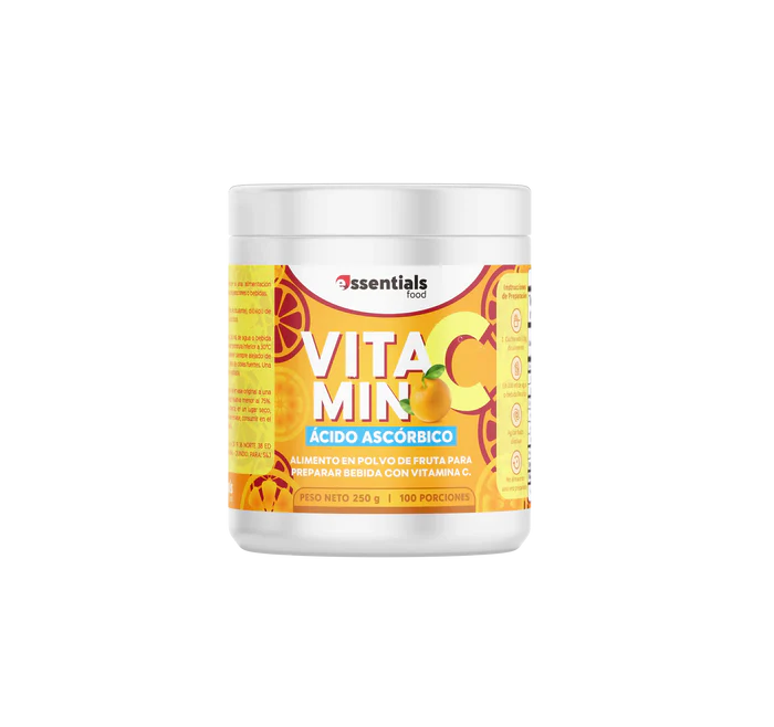 Promo 2 vitamina C acido ascórbico 250 gr essentials — imagen 3