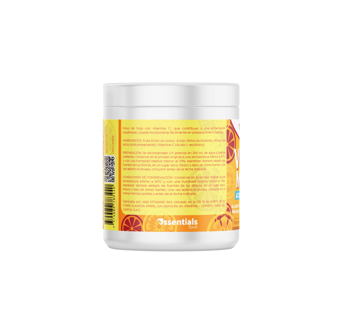Vitamina C 250 gr, en polvo — imagen 4