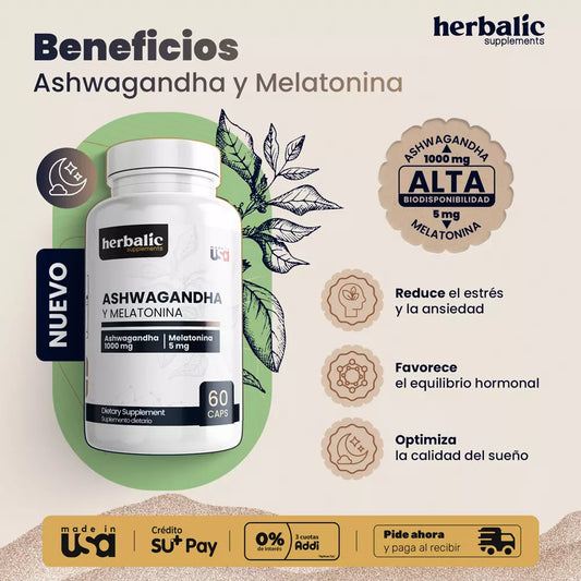 ashwagandha melatonina precio