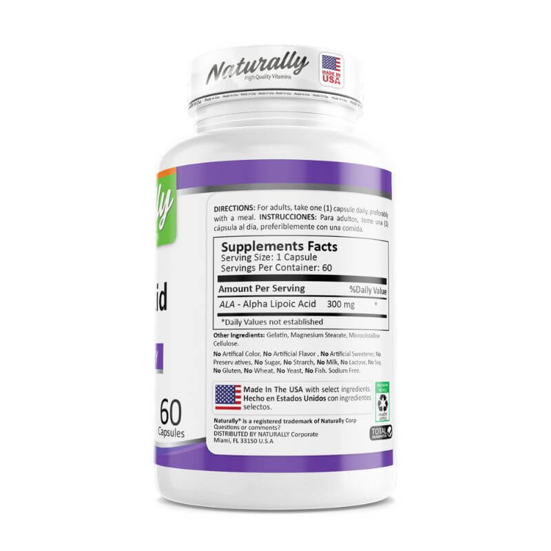 Ácido Alfa Lipoico capsulas