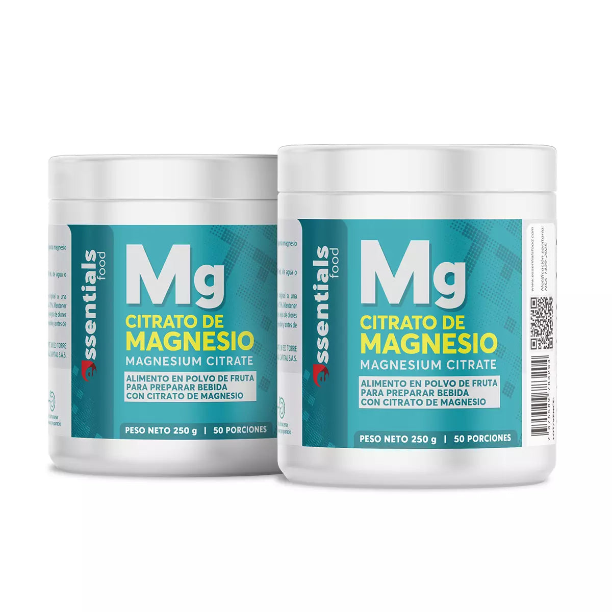 Producto citrato de magnesio 250g en polvo para sistema nervioso y muscular