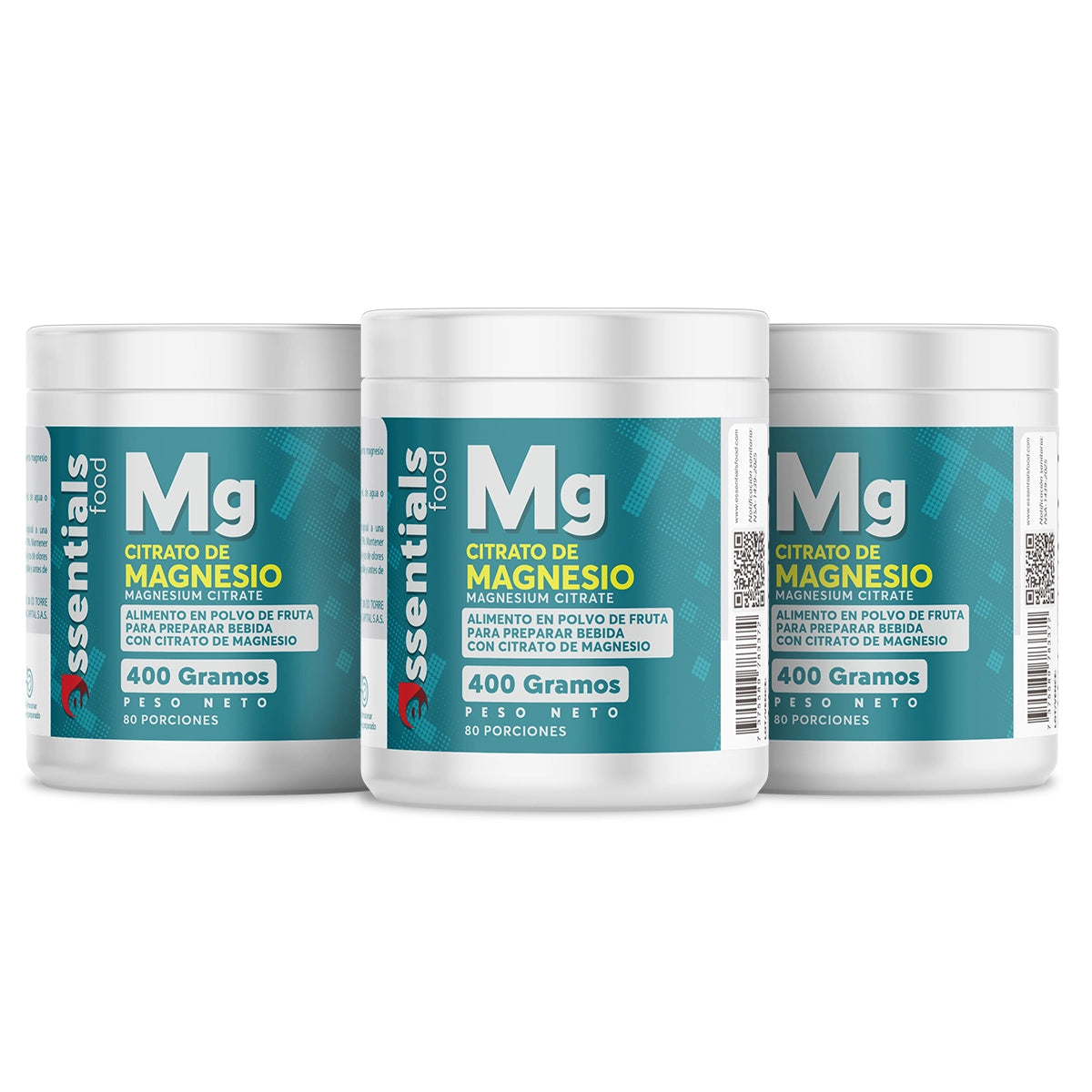 citrato de magnesio 400g