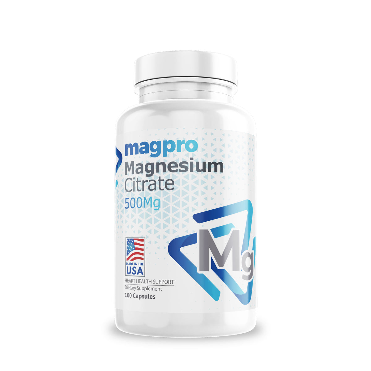 Citrato de Magnesio 500 mg 100 cápsulas