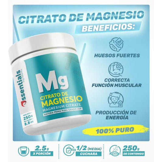 citrato de magnesio puro Colombia 