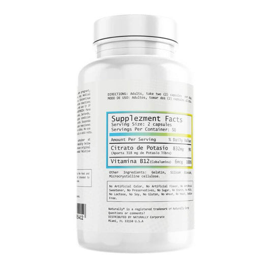 citrato de potasio precio