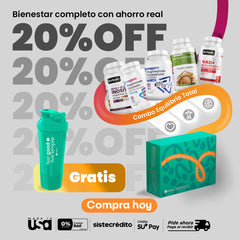 Combo Equilibrio Total: Ashwagandha+ Inositol+ Magnesio+ NAD= Shaker GRATIS- 20% OFF