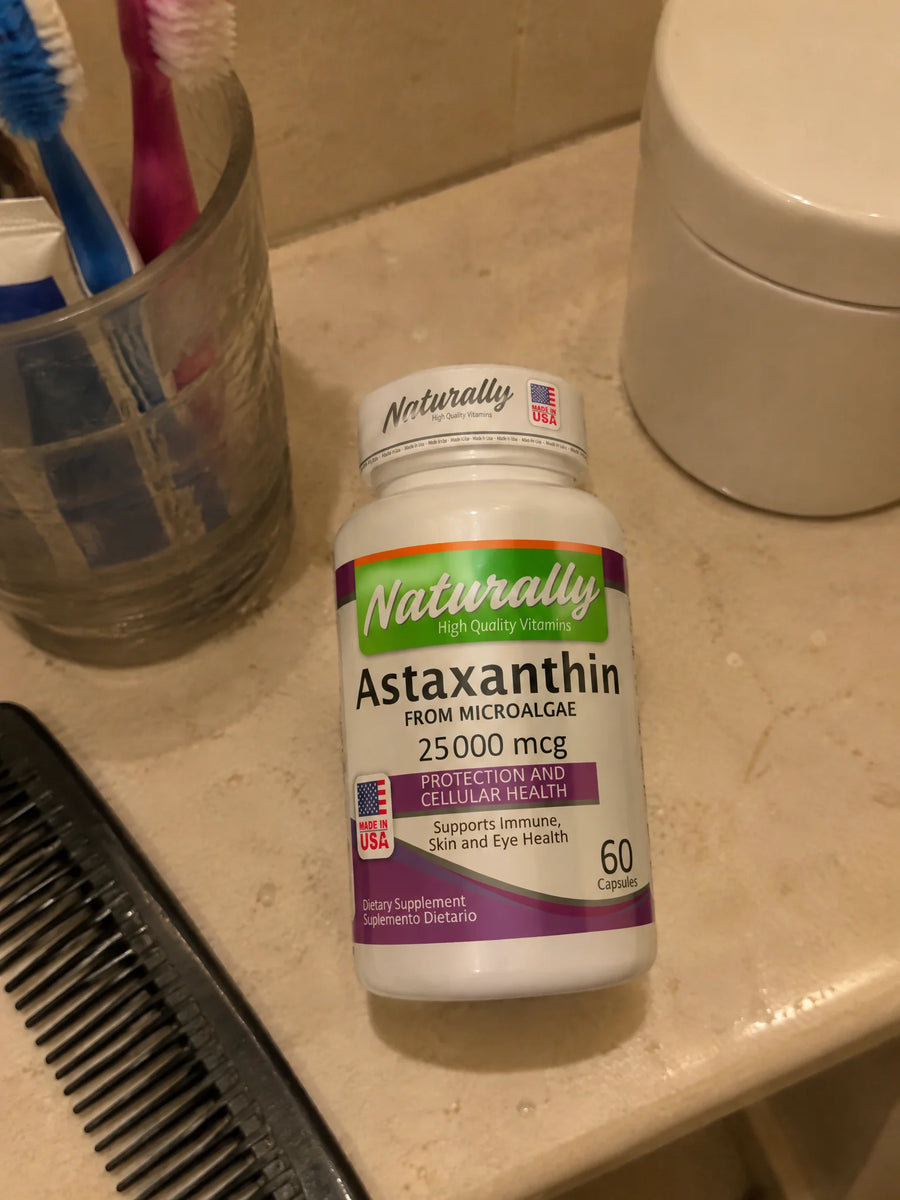 Astaxanthin 25 mg en el dia a dia