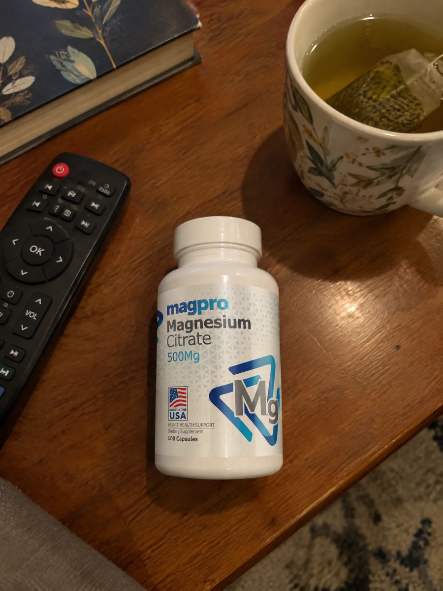 Citrato de Magnesio 500mg en el dia a dia