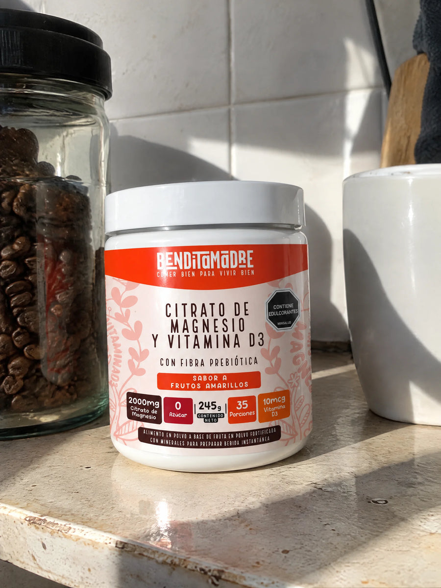 Citrato de Magnesio + Vitamina D3 en el dia a dia