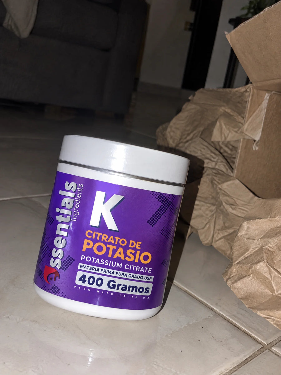 Citrato de Potasio 400g recien llegado del domicilio