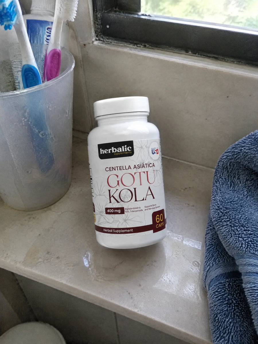 Gotu Kola 400 mg en el dia a dia