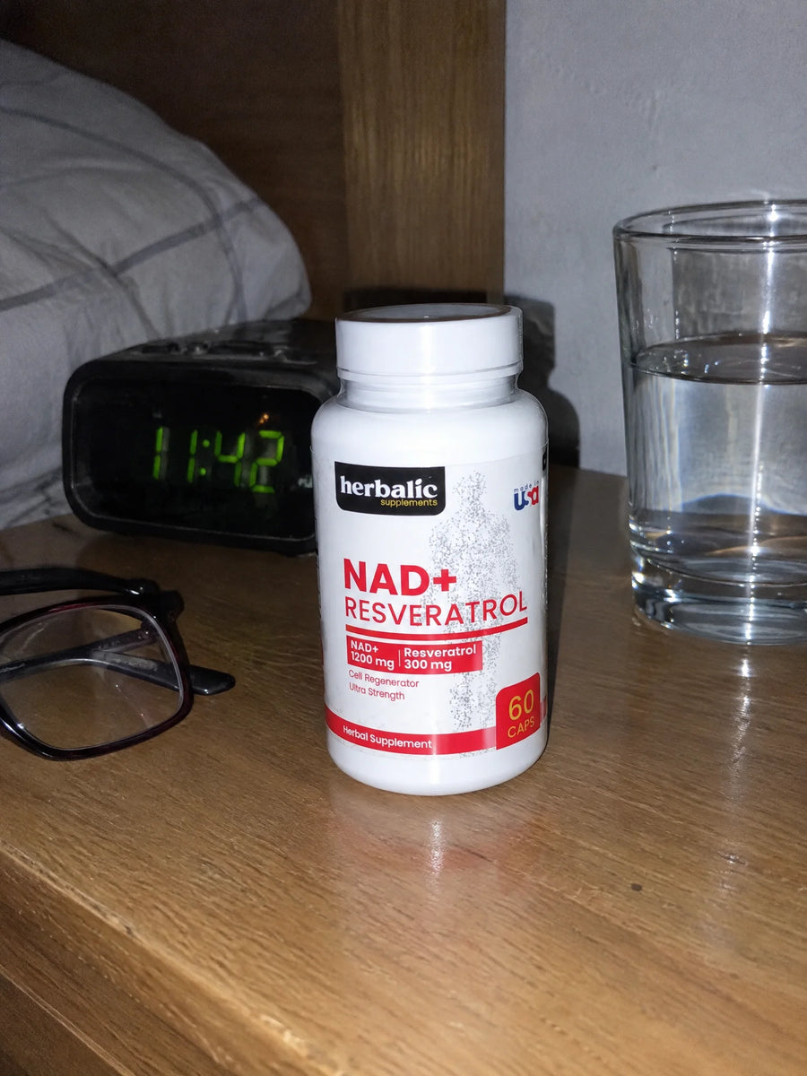 NAD  Resveratrol 1500mg en el dia a dia