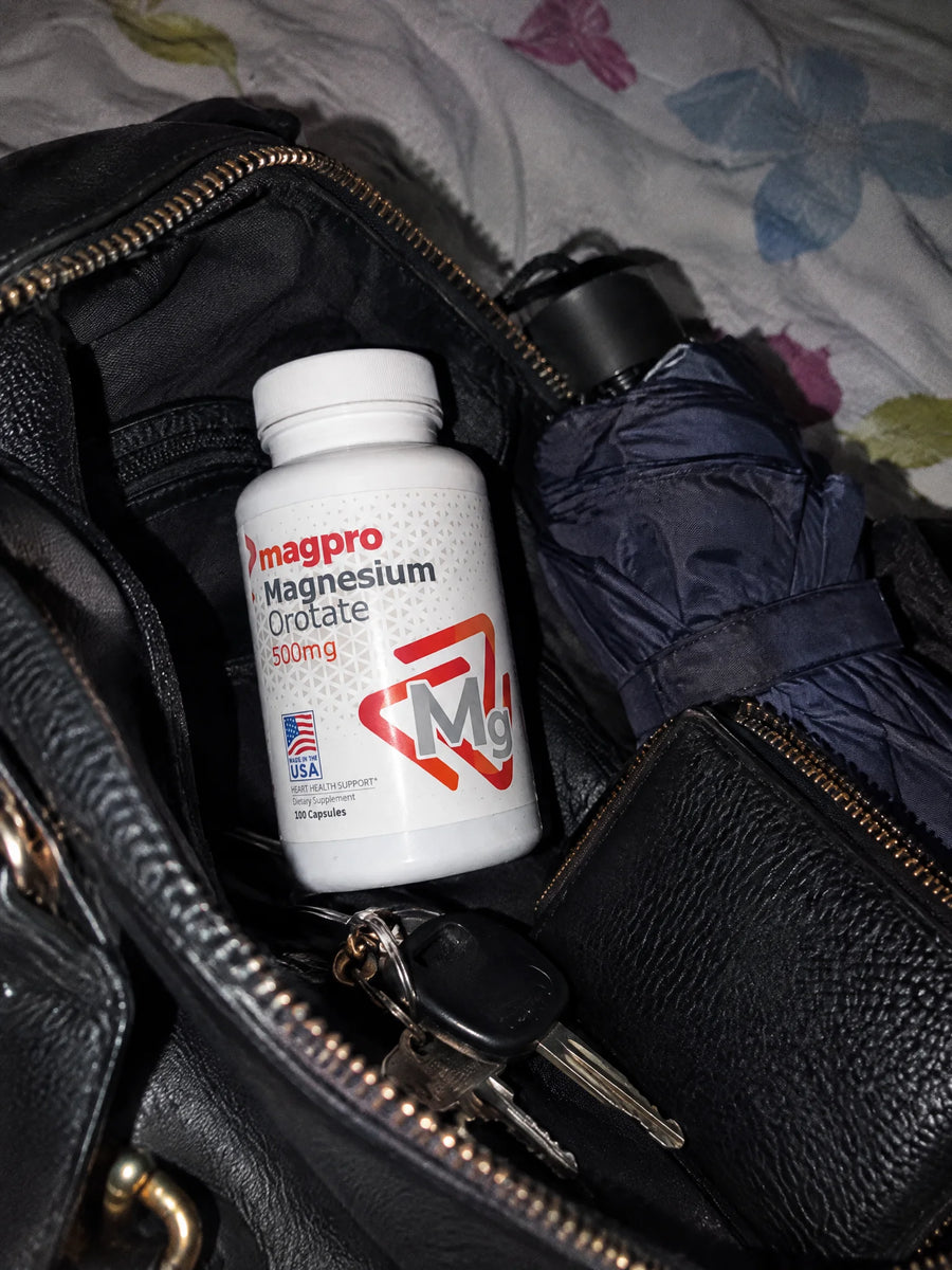 Orotato de Magnesio 500mg en el dia a dia