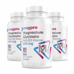 Glicinato de magnesio Oferta x 3