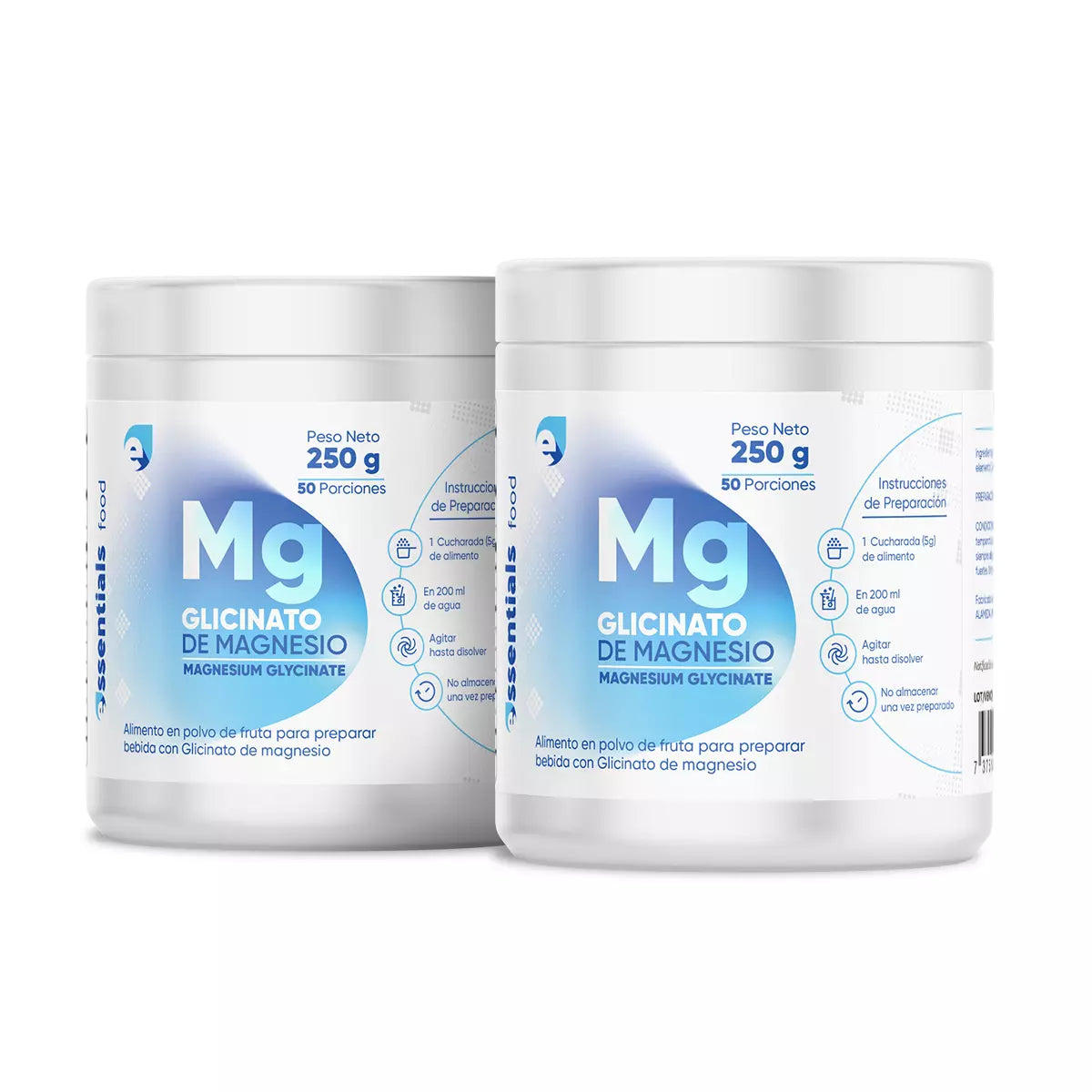 Glicinato de Magnesio 250g, en polvo — imagen 5