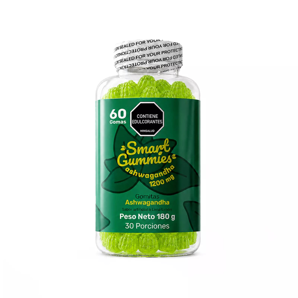 Gomas Ashwangadha 1200 mg, 60 gomas