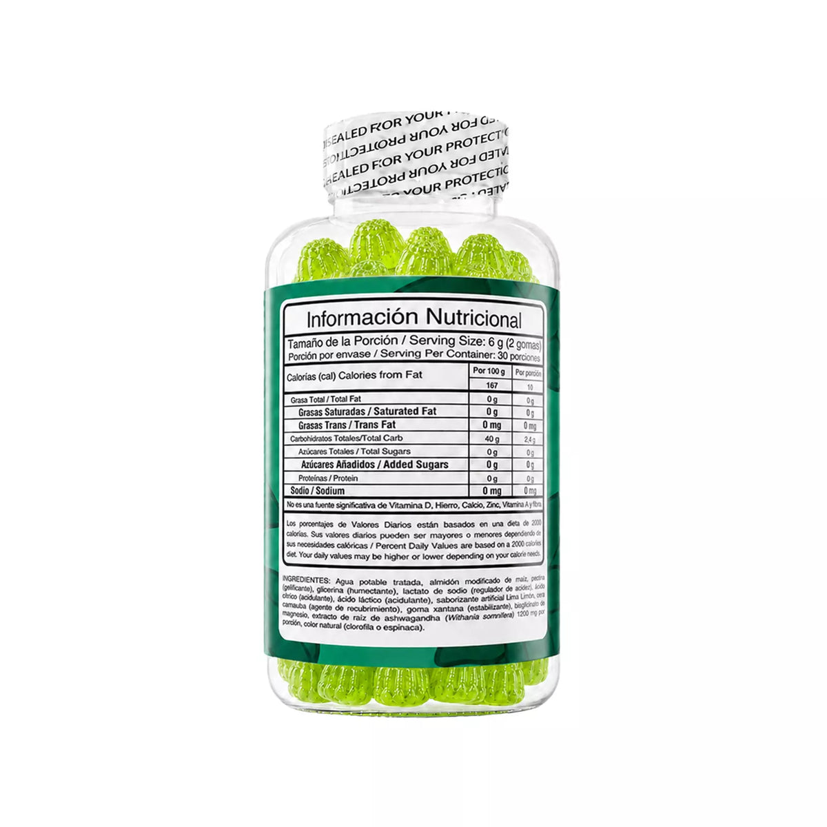Gomas Ashwangadha 1200 mg, 60 gomas