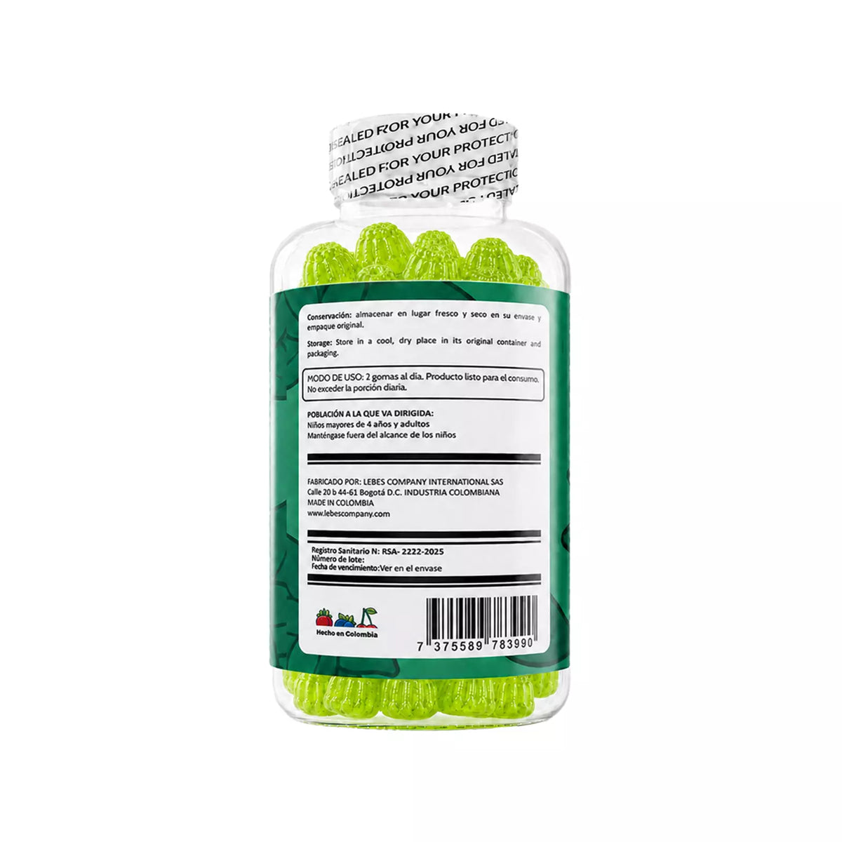 Gomas Ashwangadha 1200 mg, 60 gomas